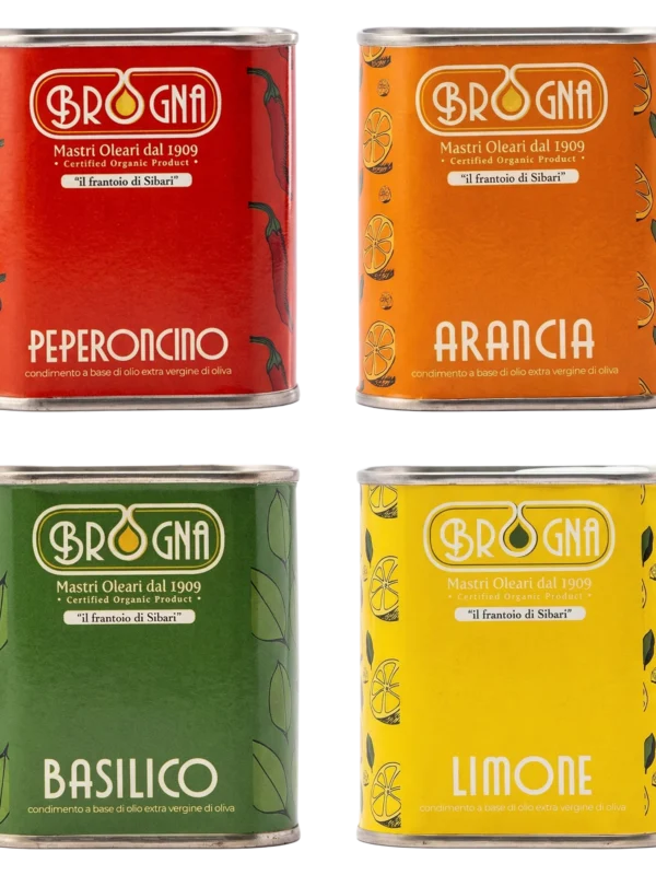 Condimenti Aromatizzati con Olio Extra Vergine di Oliva